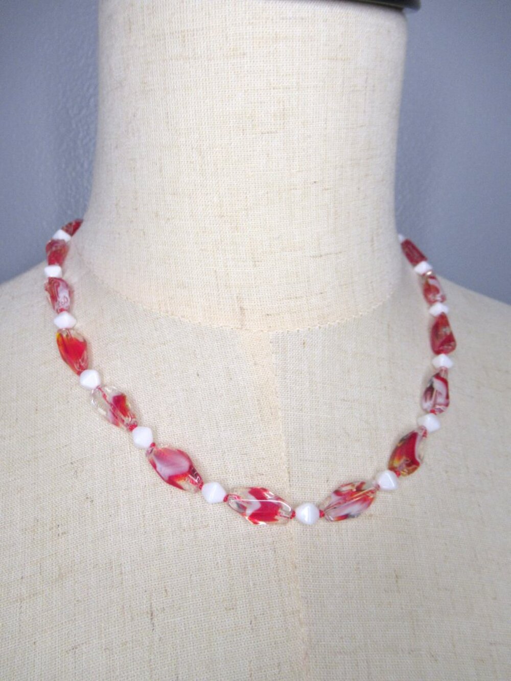 Vintage bead necklace